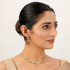 22k Gold Plated Gulnaar Sugandh Necklace Set