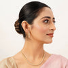 22k Gold Plated Gulnaar Mriga Necklace Set