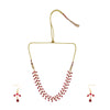 22k Gold Plated Kanchan Kalyani Necklace Set