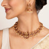 22k Gold Plated Kanaka Urmi Necklace Set