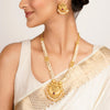 22k Gold Plated Kanaka Kanira Necklace Set