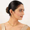 22k Gold Plated Gulnaar Hans Necklace Set