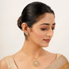 22k Gold Plated Gulnaar Mandal Necklace Set