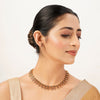 22k Gold Plated Sunheri Tarini Necklace Set