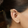 22k Gold Plated Tarika Nayra Earcuff