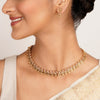 22k Gold Plated Kanaka Anvika Necklace Set