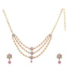 22k Gold Plated Kanchan Rajalakshmi Necklace Set