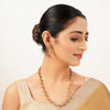 22k Gold Plated Sunheri Pallavi Necklace Set