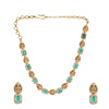 22k Gold Plated Kanchan Rohini Necklace Set