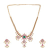 22k Gold Plated Kanchan Sharada Necklace Set