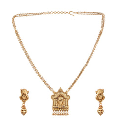 22k Gold Plated Kanchan Aruna Necklace Set