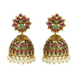 22k Gold Plated Varsha Aaratrika Earrings