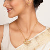 22k Gold Plated Kanaka Devina Necklace Set