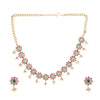 22k Gold Plated Kanchan Uma Necklace Set