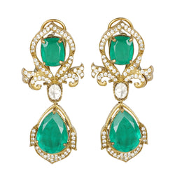 22k Gold Plated Varsha Aashika Earrings