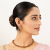 22k Gold Plated Sunheri Mrinal Necklace Set