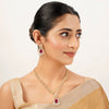 22k Gold Plated Gulnaar Surya Necklace Set