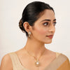 22k Gold Plated Gulnaar Mani Pendant Set