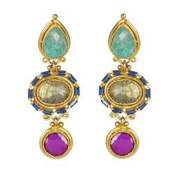 22k Gold Plated Varsha Agrima Earrings