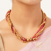 22k Gold Plated Sunheri Ratnavali Necklace