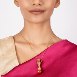 22k Gold Plated Ishvara Ansh Pendant