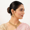 22k Gold Plated Sunheri Maharani Necklace Set