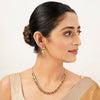 22k Gold Plated Gulnaar Gauri Necklace Set