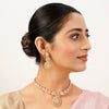 22k Gold Plated Gulnaar Chand Necklace Set