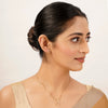 22k Gold Plated Gulnaar Shree Pendant Set