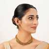 22k Gold Plated Sunheri Shringar Necklace Set