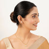 22k Gold Plated Gulnaar Sparsh Necklace Set