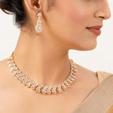 22k Gold Plated Gulnaar Noor Necklace Set
