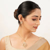 22k Gold Plated Gulnaar Chitra Necklace Set