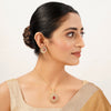22k Gold Plated Gulnaar Tara Pendant Set