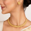 22k Gold Plated Kanaka Siyana Necklace Set