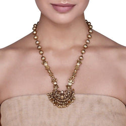 KUNDAN CHAND GHUNGROO NECKLACE