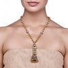 KUNDAN SILVER JHUMKI PENDANT