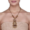 KUNDAN LONG RUBY NECKLACE