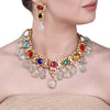 Navarattan Kundan Necklace Set