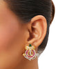 22k Gold Plated Sundari Abhaya Pendant Set