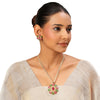 22k Gold Plated Sundari Amrapali Pendant Set