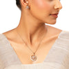 22k Gold Plated Sundari Anindya Pendant Set