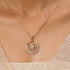 22k Gold Plated Sundari Anindya Pendant Set