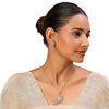 22k Gold Plated Sundari Anuragini Pendant Set