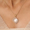 22k Gold Plated Sundari Arundhati Pendant Set