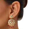 22k Gold Plated Sundari Aslesha Pendant Set