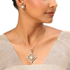 22k Gold Plated Sundari Brahmi Pendant Set