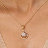 22k Gold Plated Sundari Charumati Pendant Set