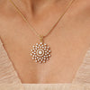 22k Gold Plated Sundari Devika Pendant Set