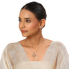 22k Gold Plated Sundari Dhanashree Pendant Set
